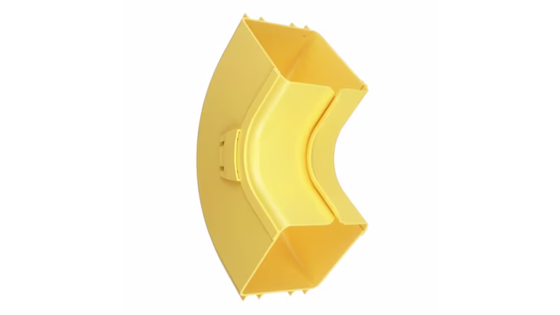 FRIVRA4X4LYL ANGULO VERTICAL P/CANAL  FiberRunner