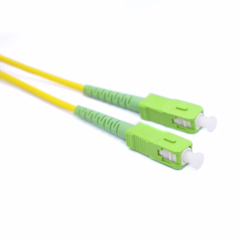 SA/SA9CL003M PATCH CORD DE FIBRA OPTICA SC/APC-SC/APC SIMPLEX MONOMODO 3MTS, CATCOM