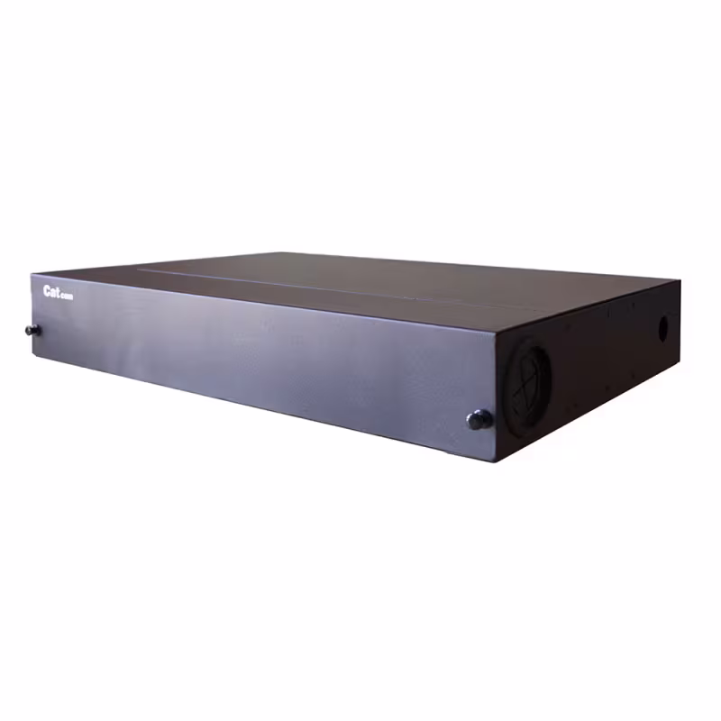 ODF2R-6M ODF PARA MONTAJE EN RACK SIN BANDEJA DE EMPALME PARA 6 ADAPTADORES 2U, CATCOM