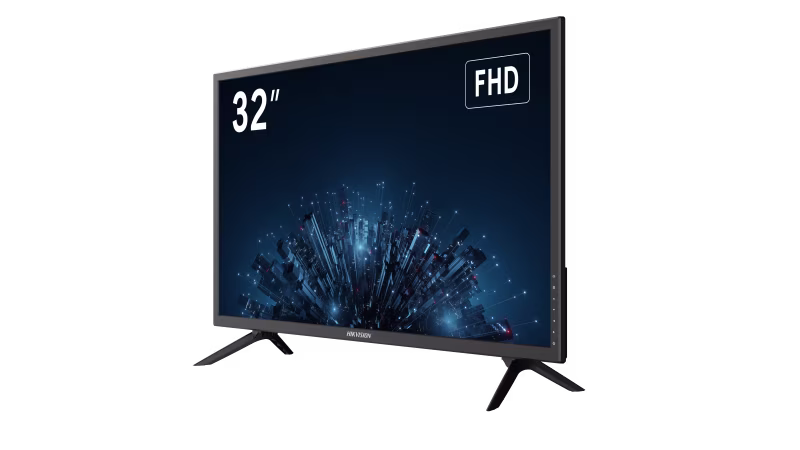 HIK-DS-D5032F3-1V0S MONITOR LED 32" Full HD 1920x1080 24/7 1 HDMI 1 VGA 1 3.5mm + CABLE HDMI (1.5M) + BASE