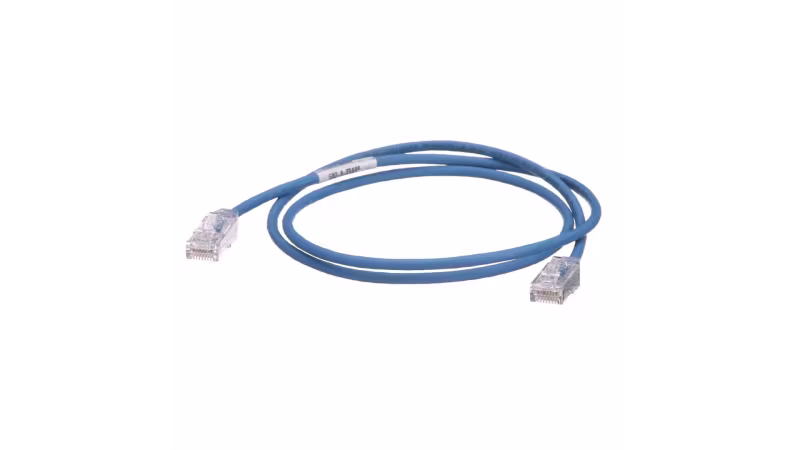 UTP28SP3BU PATCH CORD UTP CAT. 6 CONECT. TX6 28AWG AZUL 3FT