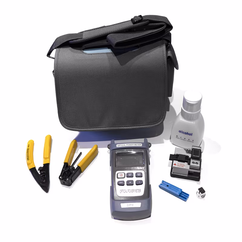 FIBRA FOI KIT DE HERRAMIENTAS P/INSTALAR CONECTORES DE FIBRA OPTICA, CATCOM