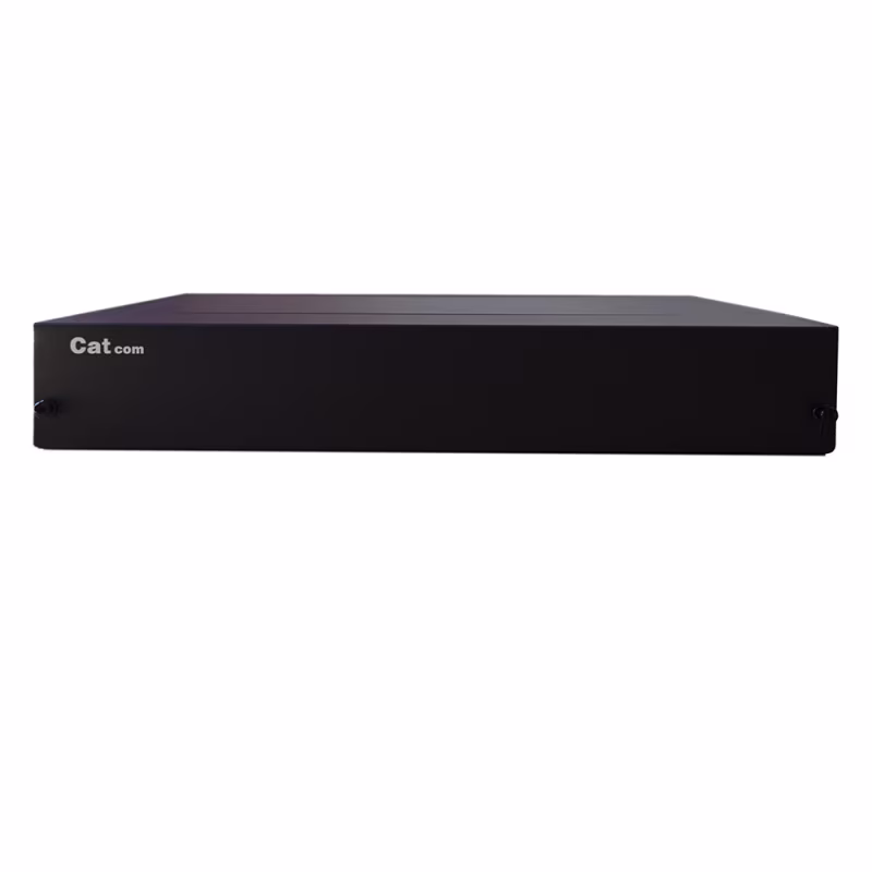 ODF2R-6M ODF PARA MONTAJE EN RACK SIN BANDEJA DE EMPALME PARA 6 ADAPTADORES 2U, CATCOM