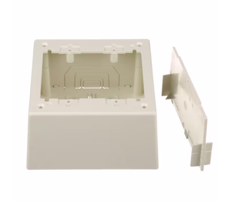 JBP2DIW CAJA PLASTICA SUPERFICIAL P/PLACA  4X4"