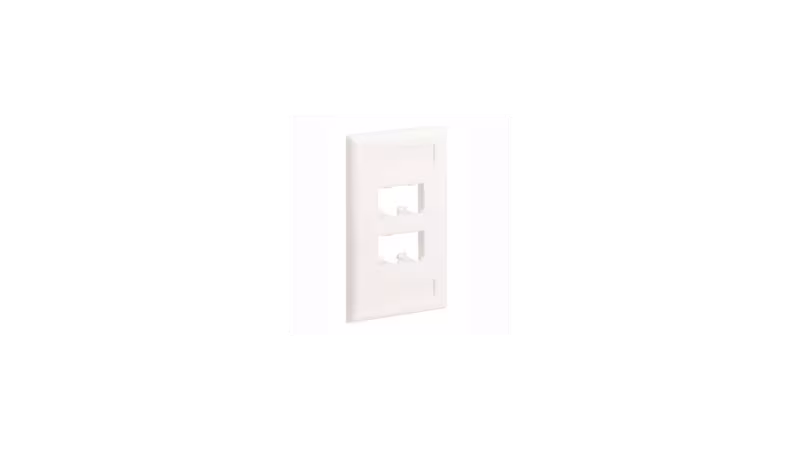 CFPL4IWY PLACA 4PTS BLANCA PANDUIT CLASSIC