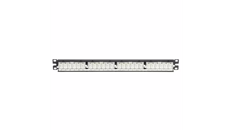 NK5EPPG24Y PATCH PANEL CAT. 5E 24 PTS 1RU NETKEY