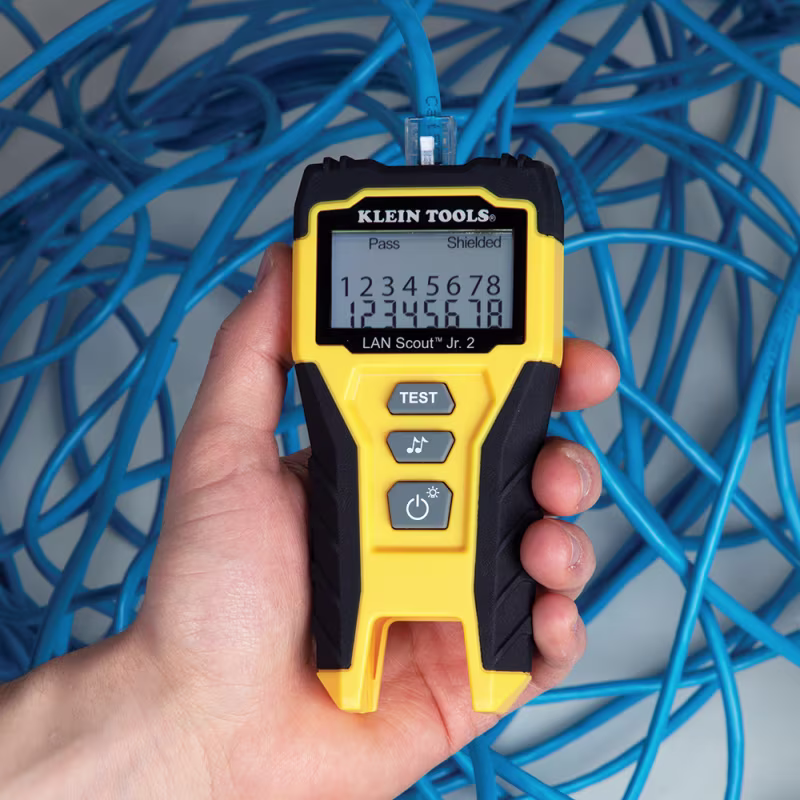 VDV526-200 PROBADOR TESTER DE CABLE LAN SCOUT™ JR.2, KLEIN TOOLS