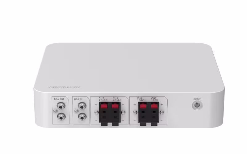 DS-QAE0A60G1-VB(O-STD) AMPLIFICADOR 2 CANALES 60W BLUETOOTH IN-OUT RCA USB 1 IN MICROFONO 24VCD