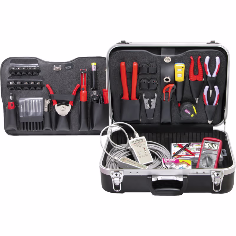 TNK-4020 KIT DE HERRAMIENTAS PARA ELECTRÓNICA DE 79 PIEZAS QUEST