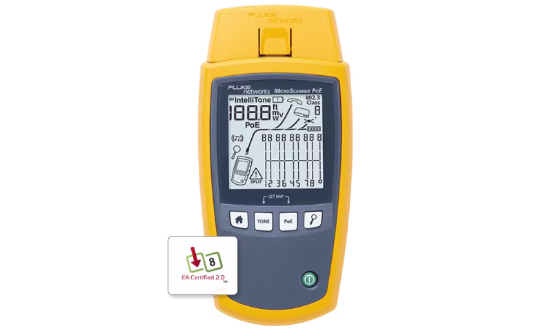 MS-POE-KIT KIT MICROSCANNER CABLE VERIFICADOR DE RED POE
