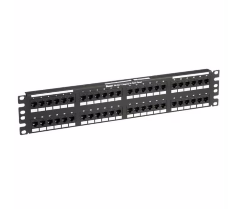 NK5EPPG48Y PATCH PANEL CAT. 5E 48 PTS 2RU NETKEY