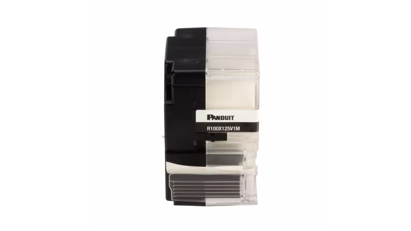 R100X125V1M CARTUCHO DE ETIQUETA AUTOLAMINADA VINYL 1" W X 1.25" X 38" 