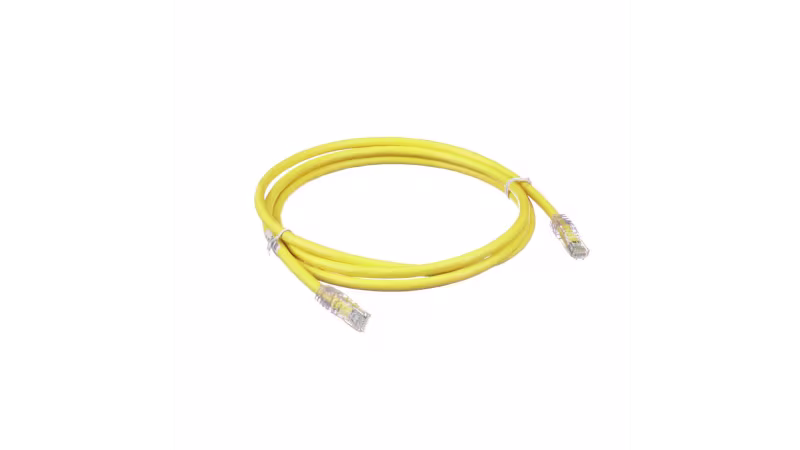UTP6A7 PATCH CORD UTP CAT6A 24AWG 7FT COLOR BLANCO HUESO