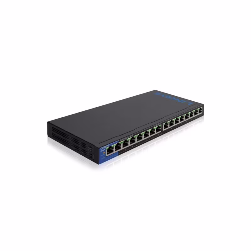 SWITCH 16 PUERTOS 8X10X1000 (PoE+9 LGS116P LINKSYS