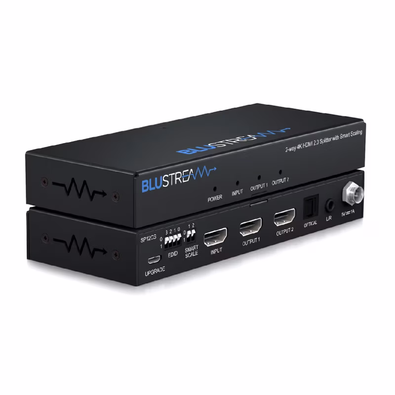 Bluestream SP12CS Splitter HDMI 4K 2.0, Escalado, Audio, EDID