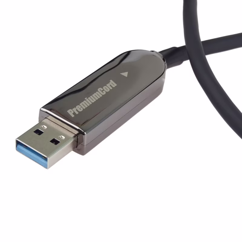 Cable Extensión USB 3.2 AOC Fibra Óptica 10m Blustream