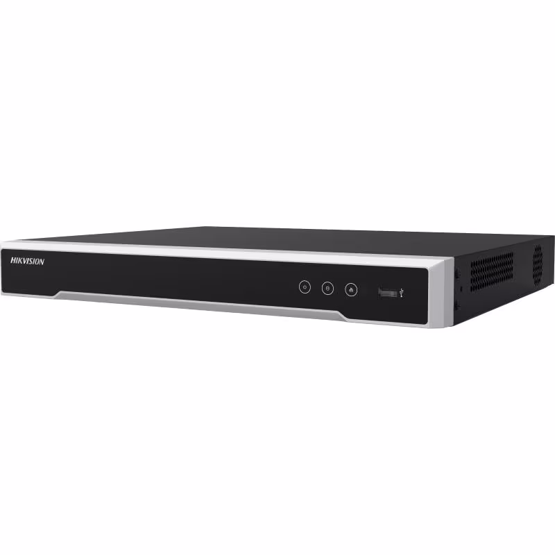 HIK-DS-7608NI-Q2-8P NVR IP 8 CANALES POE 2 SATA 8MP CON AUDIO H.265+ 