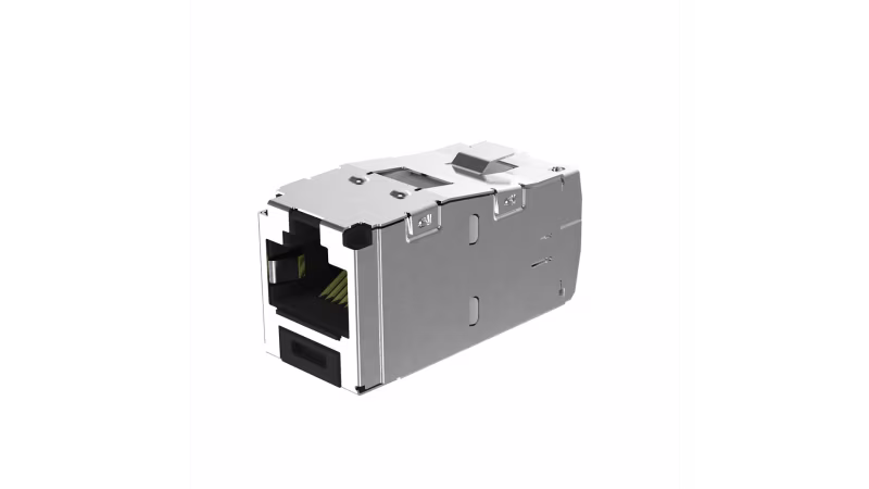 CJS6X88TGY INSERTO KEYSTONE JACK CAT6A BLINDADO 8POS. MINICOM