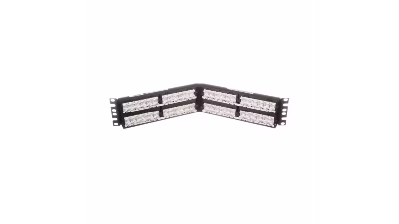DPA48688TGY PATCH PANEL CAT 6 ANGULADO 48 PORT 2RU