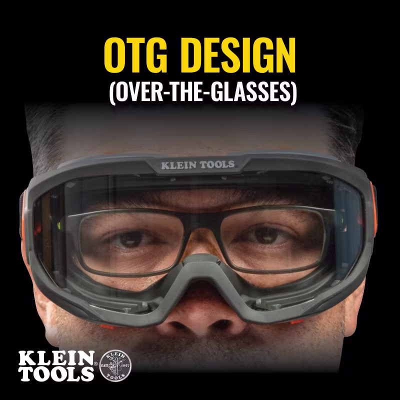 60479 Safety Goggles, Clear Lens