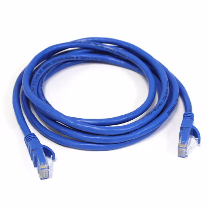 PC6-2007 PATCH CORD CAT6 7FT COLOR AZUL C/BOTA TERMOMOLDEADA, CATCOM