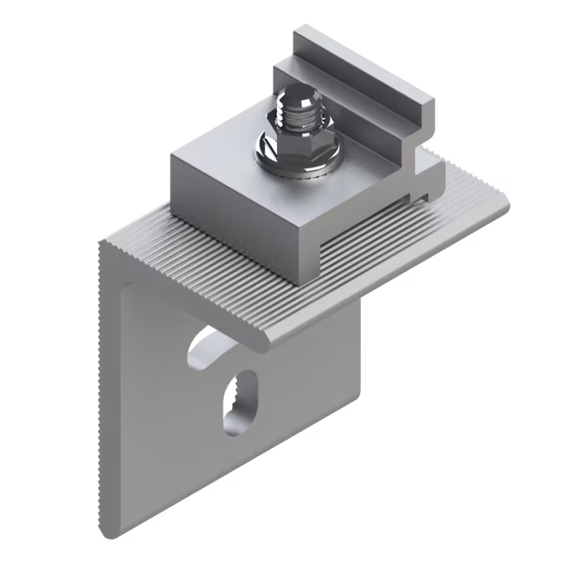 A1BC201 ABRAZADERA PARA SUJECI�N HORIZONTAL ENTRE RIELES DE SOPORTE