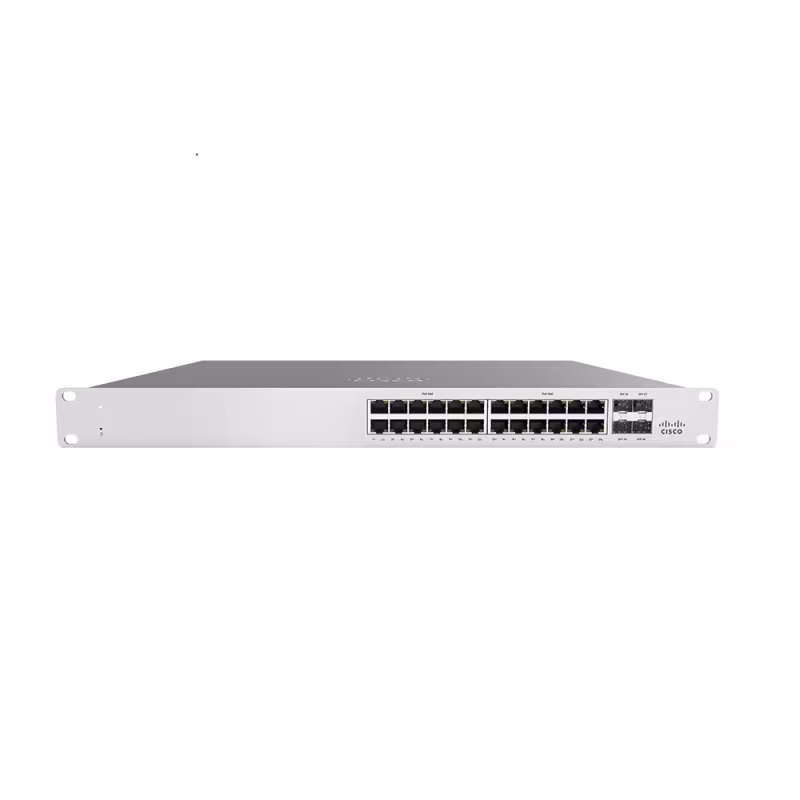 MS120-24P-HW SWITCH MERAKI  24 PUERTOS 10/100/1000 BASE-T ADMINISTRABLE 1G L2 + 24x GigE +POE, CISCO