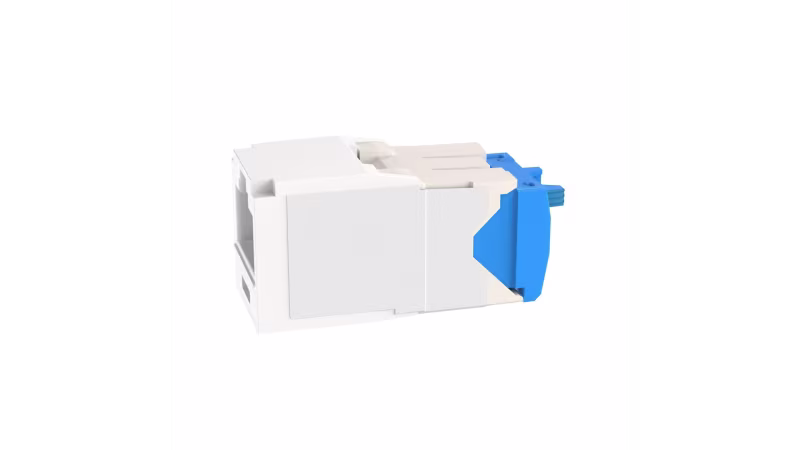 CJ6X88TGOR INSERTO KEYSTONE JACK CAT6A 8POS ANARANJADO 