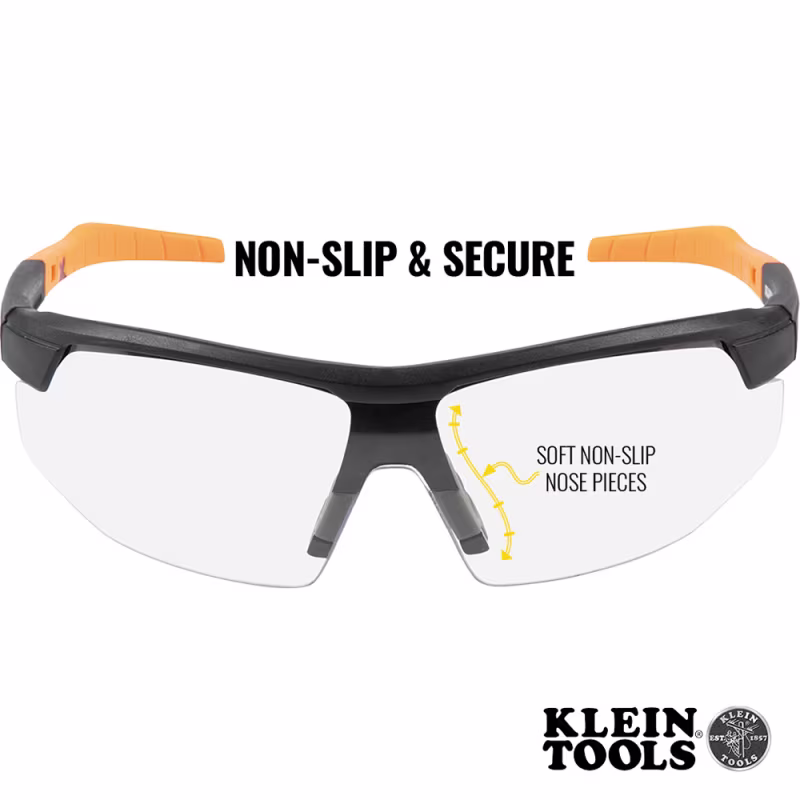 KLEIN 60159 Gafas Seguridad, Lentes Policarbonato Claro