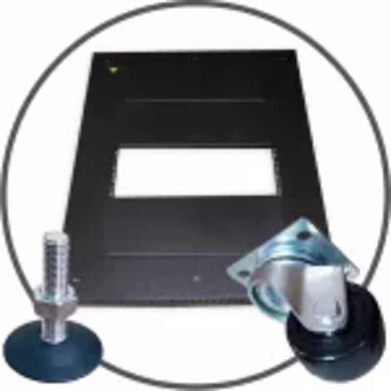 FE7119-34-02K GABINETE DE PISO 34RU 31" PROFUNIDAD DESARMADO 