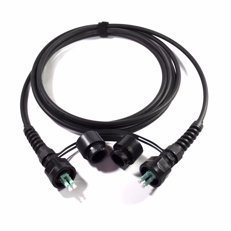 IND-LC/LCOM303MMM PATCH CORD INDUSTRIAL LC/LC DUPLEX MULTIMODO 3MTS IP67, CATCOM