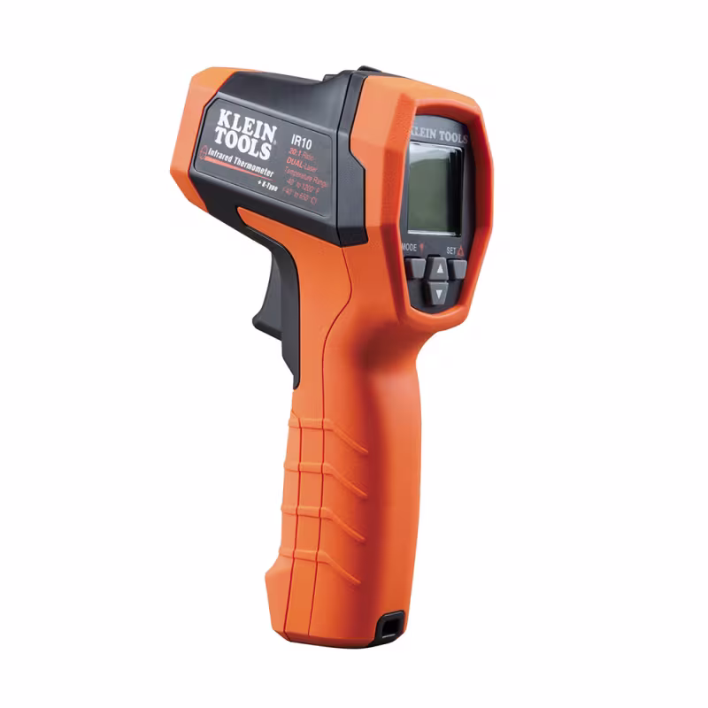 IR10 HERRAMIENTA TERMÓMETRO INFRARROJO DOBLE LÁSER, 20:1