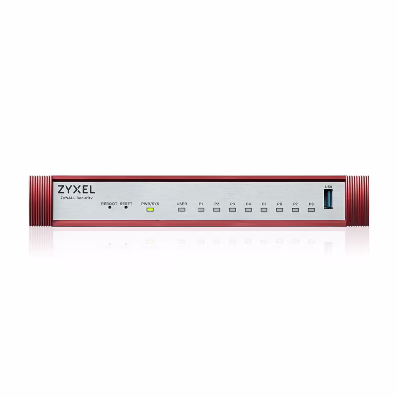 ZYXEL USGFLEX100H: UTM Firewall, Seguridad Unificada TAA Compliant