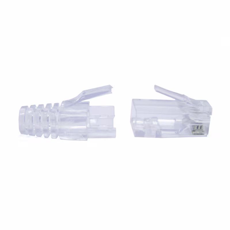 CAT-C6RJ45-PASST CONECTOR RJ45  CAT 6 -PASS-THRU CON BOTA 