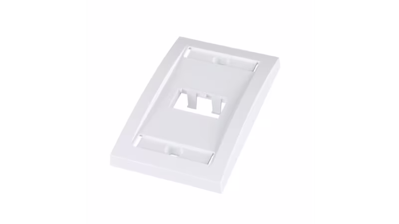 CFPE2WHY PLACA PLASTICA BLANCA 2 PUERTOS