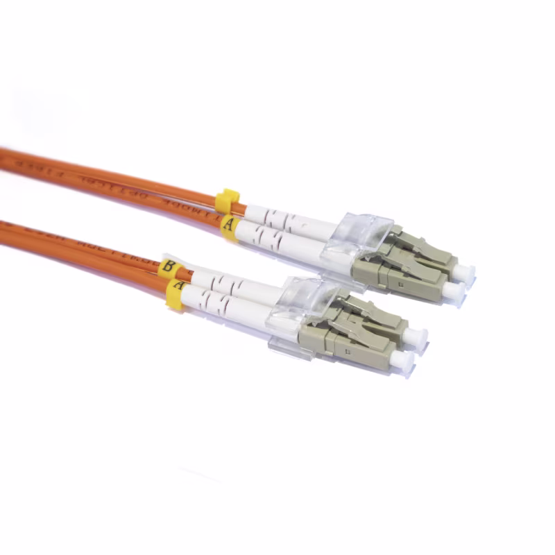 LP/LP5CR01M PATCH CORD DE FIBRA OPTICA LC/LC DUPLEX MULTIMODO 1MT, CATCOM