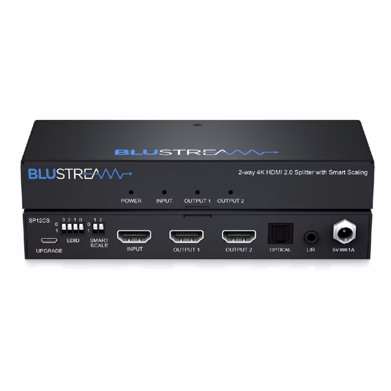 Bluestream SP12CS Splitter HDMI 4K 2.0, Escalado, Audio, EDID