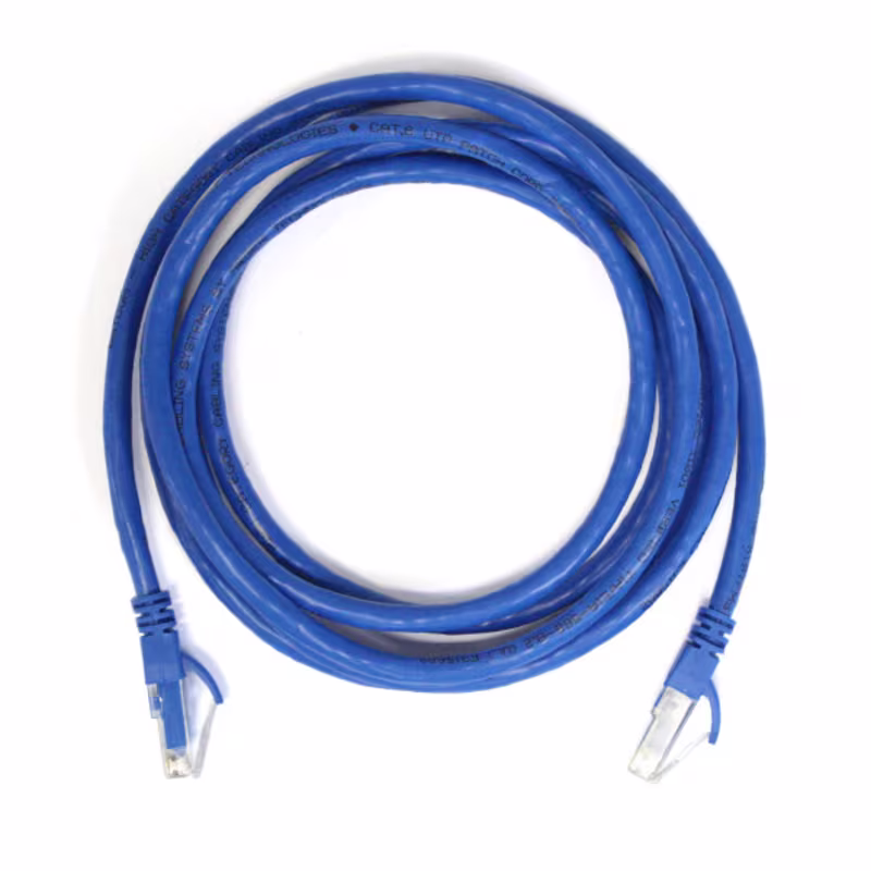 PC6-2007 PATCH CORD CAT6 7FT COLOR AZUL C/BOTA TERMOMOLDEADA, CATCOM