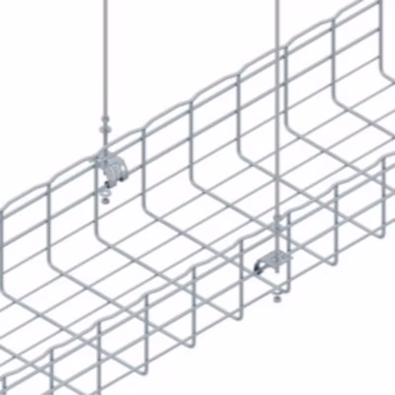 ASPG CLIP T/TRAPECIO PARA SUSPENSION EN TECHO DE ESCALERILLA, CABLOFIL