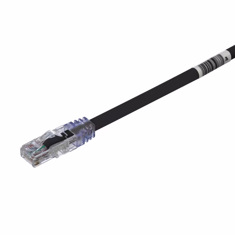 UTP6AX3BL PATCH CORD UTP CAT6A DE 3PIES NEGRO, PANDUIT