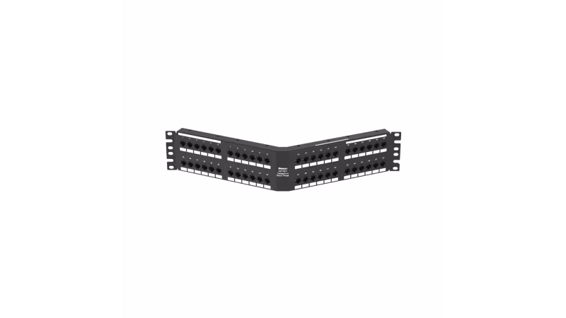 NKA6PPG48Y PANEL DE CONEXION 48 PUERTOS CAT.6 2RU ANGULADO
