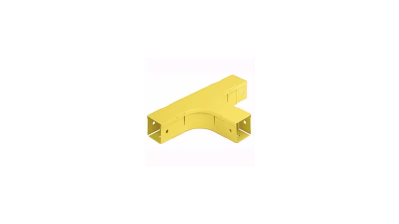 FT2X2YL TEE HORIZONTAL PARA CANALETA FIBER RUNNER 2X2