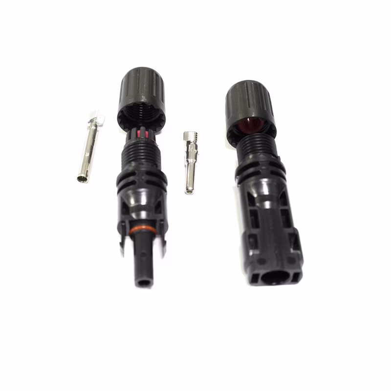 Conector MC4 Par p/ Cable 4mm² (12 AWG) Solar 1000V DC IP67
