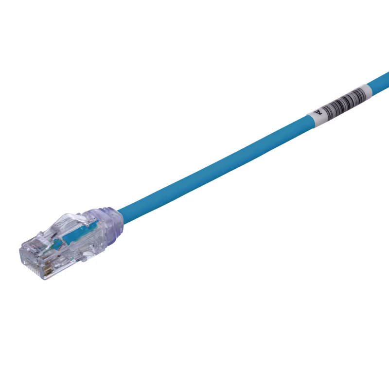 UTP28X7BL PATCH CORD UTP 6A 7FT NEGRO ULTRADELGADO