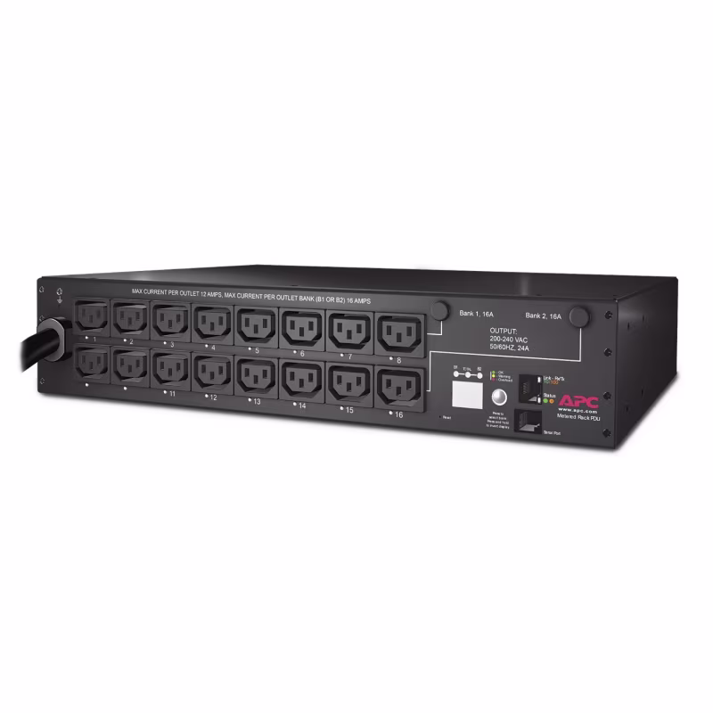 APC AP7911B PDU Switched 2U 30A 208V 16xC13 | Power Rack