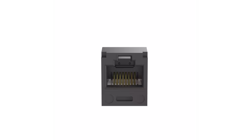 CJ688TPBL INSERTO KEYSTONE JACK NEGRO, CAT6, 8 HILOS, UTP