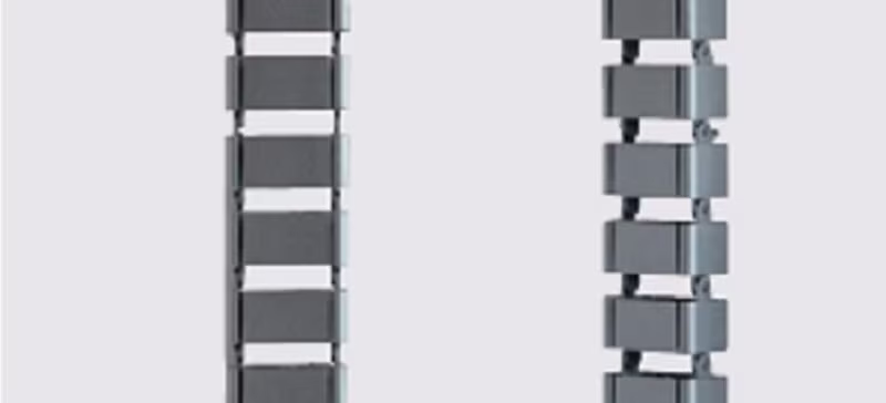 9500-00001 ORGANIZADOR DE CABLES VERTICAL THORSMEX - CABLES DE PISO A MESA