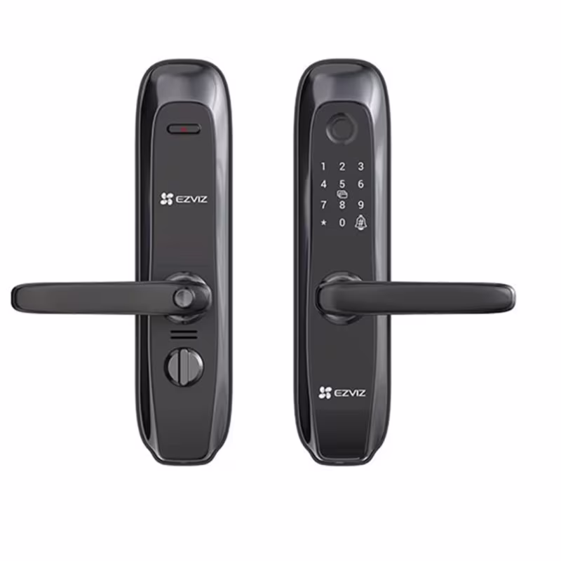 CS-L2S-11FCP CERRADURA SMART CON HUELLA, CÓDIGO, LLAVE Y TARJETA, EZVIZ