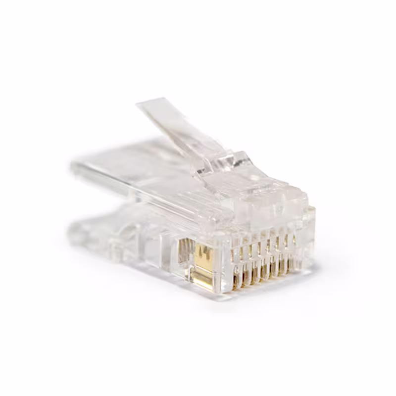8P8C5E CONECTOR RJ45 CAT5E UNIFILAR/MULTIFILAR, CATCOM