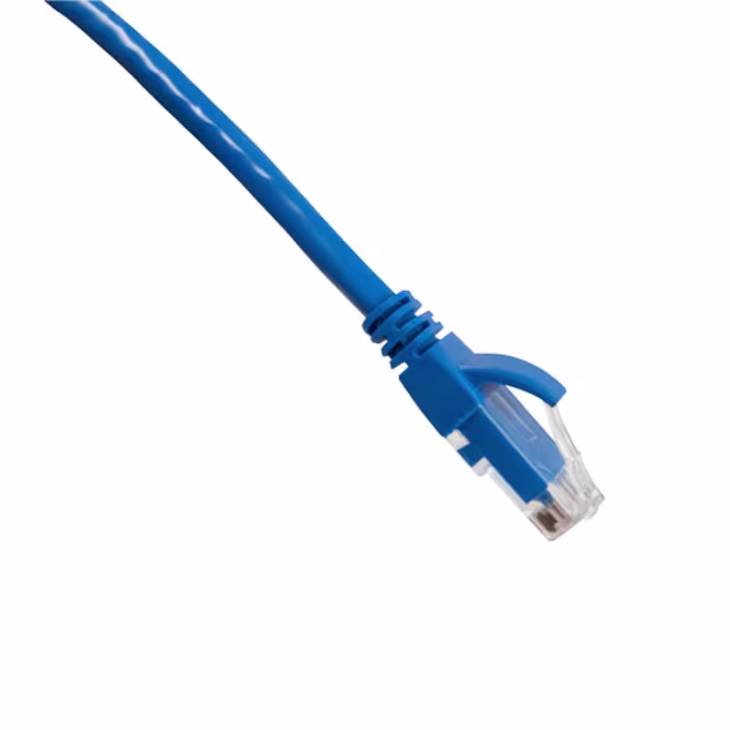 PC6-2075 PATCH CORD CAT6 75FT COLOR AZUL C/BOTA TERMOMOLDEADA, CATCOM